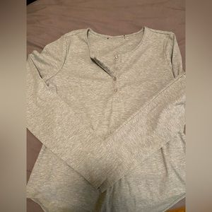 Henley button down body suit! So cute and comfy